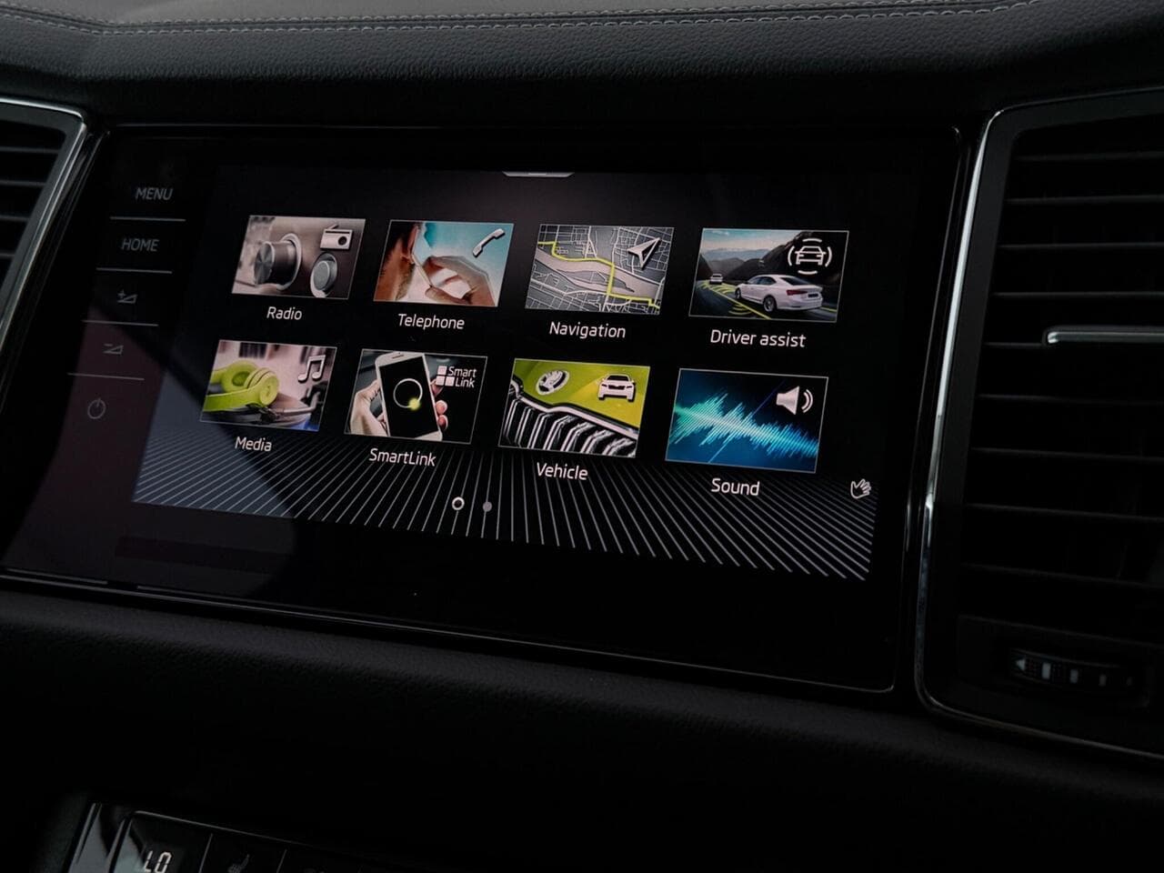Skoda Kodiaq thumbnail Infotainment System
