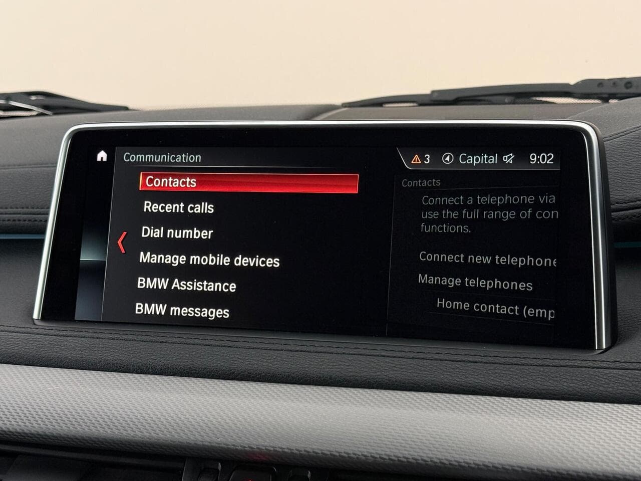 BMW X6 thumbnail Infotainment System