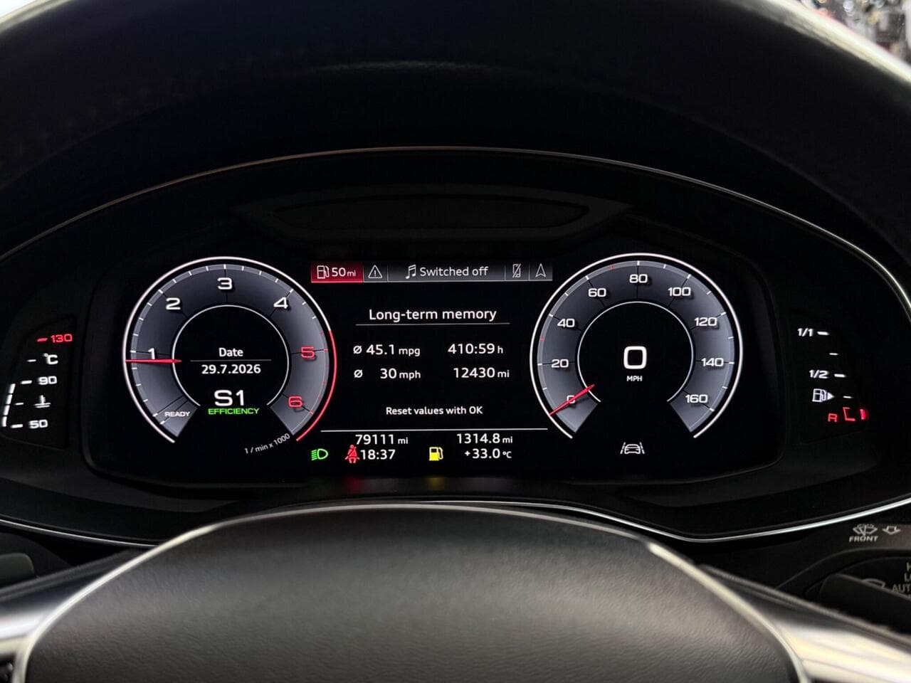 Audi A6 Avant thumbnail Driver Instruments