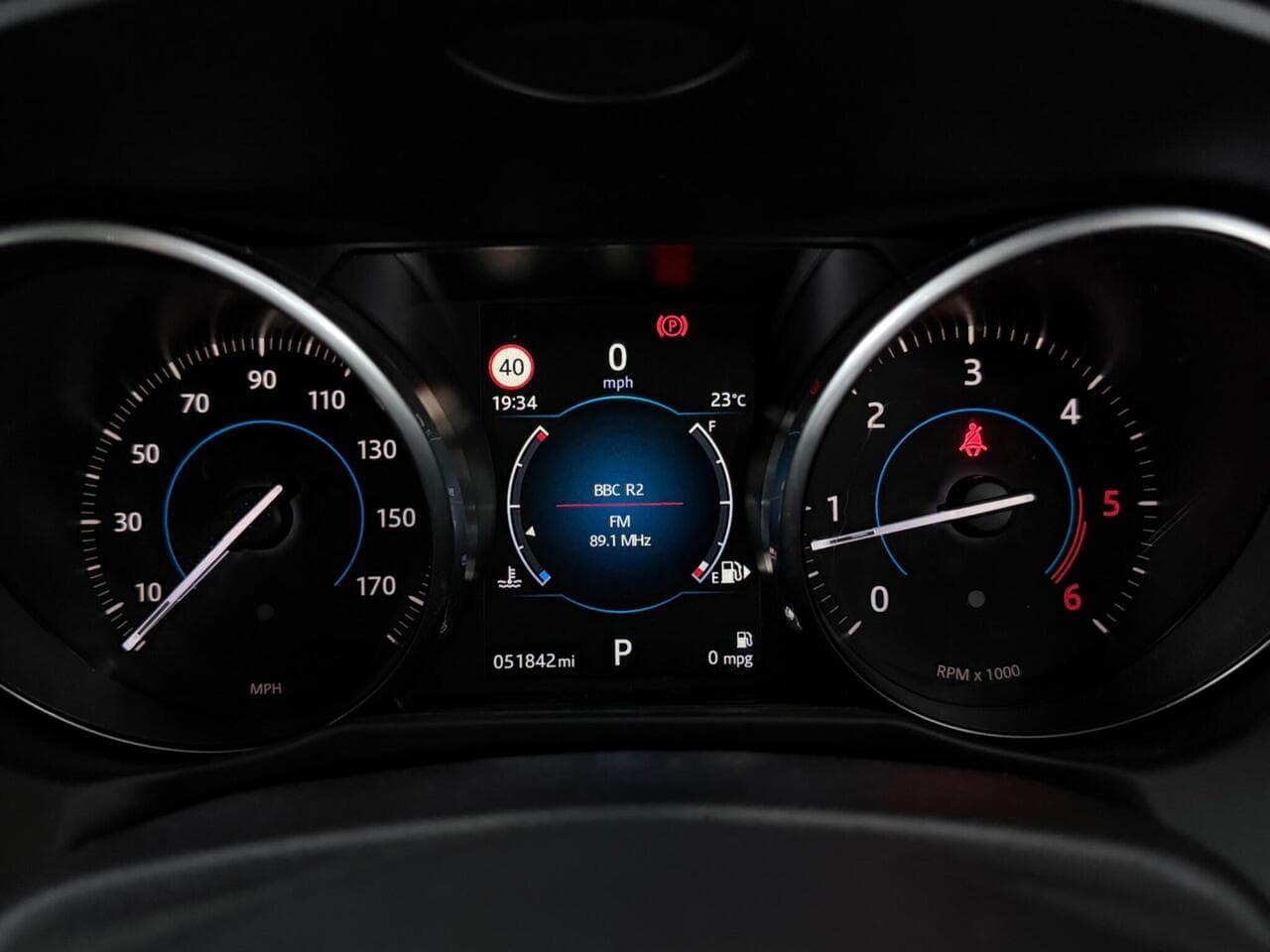 Jaguar XF thumbnail Driver Instruments