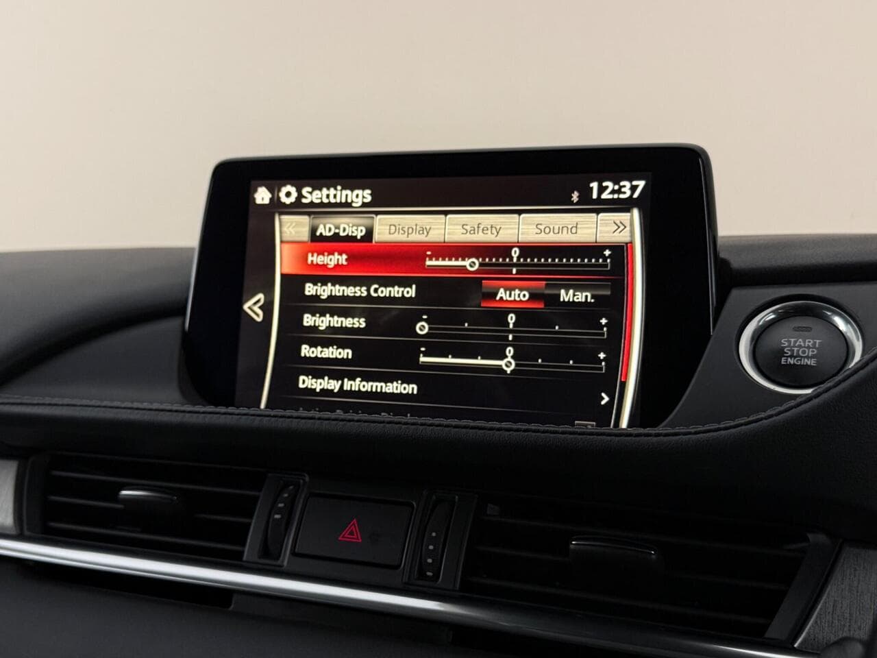 Mazda Mazda6 thumbnail Infotainment System