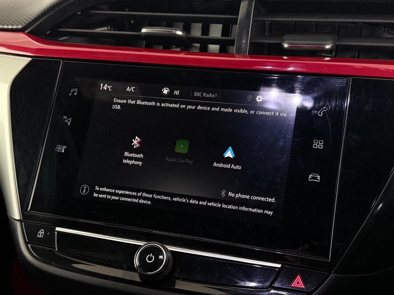 Vauxhall Corsa thumbnail Infotainment System