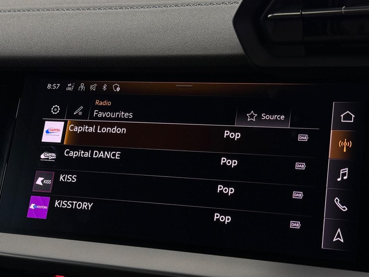 Audi A3 thumbnail Infotainment System
