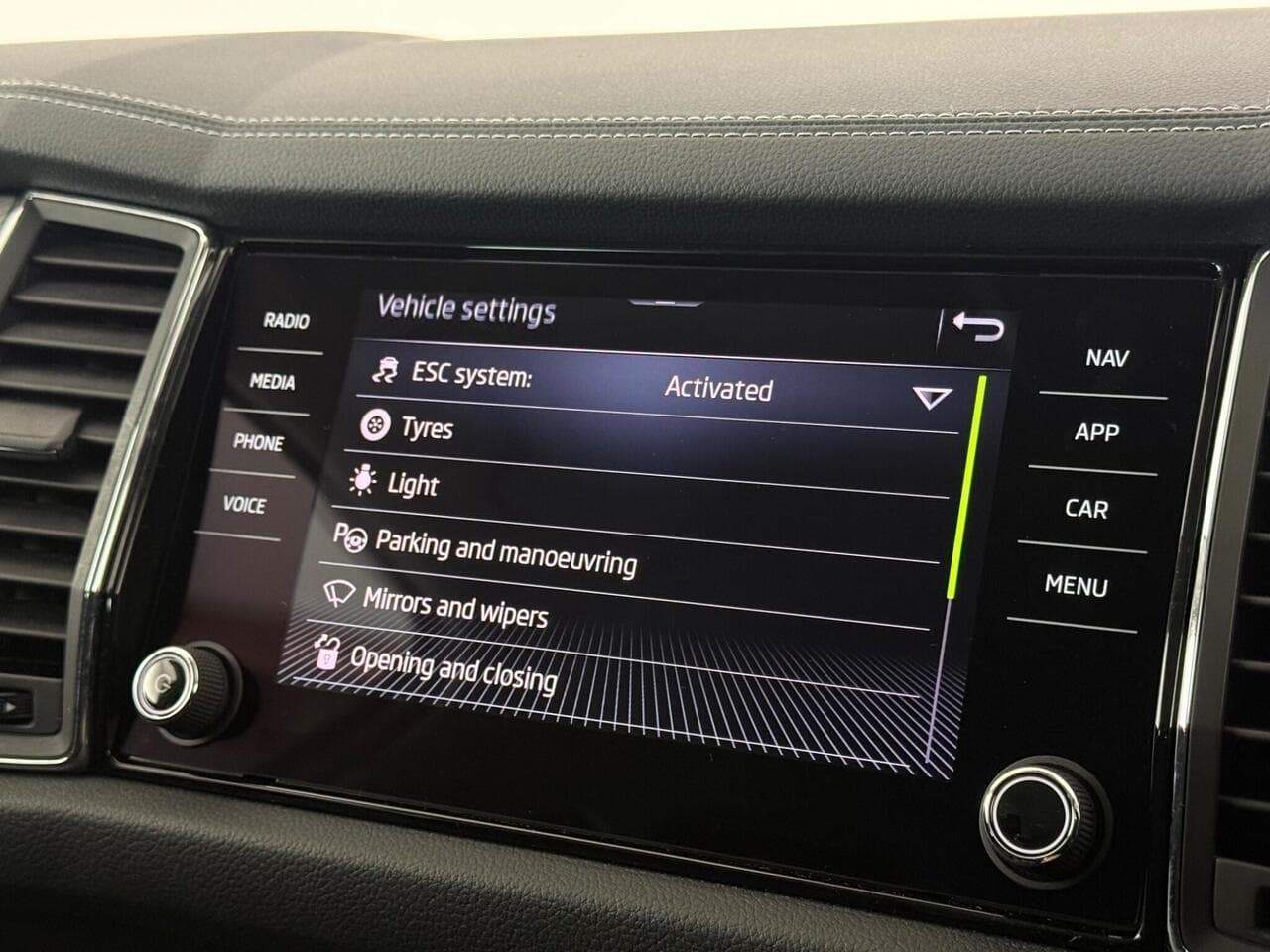 Skoda Kodiaq thumbnail Infotainment System