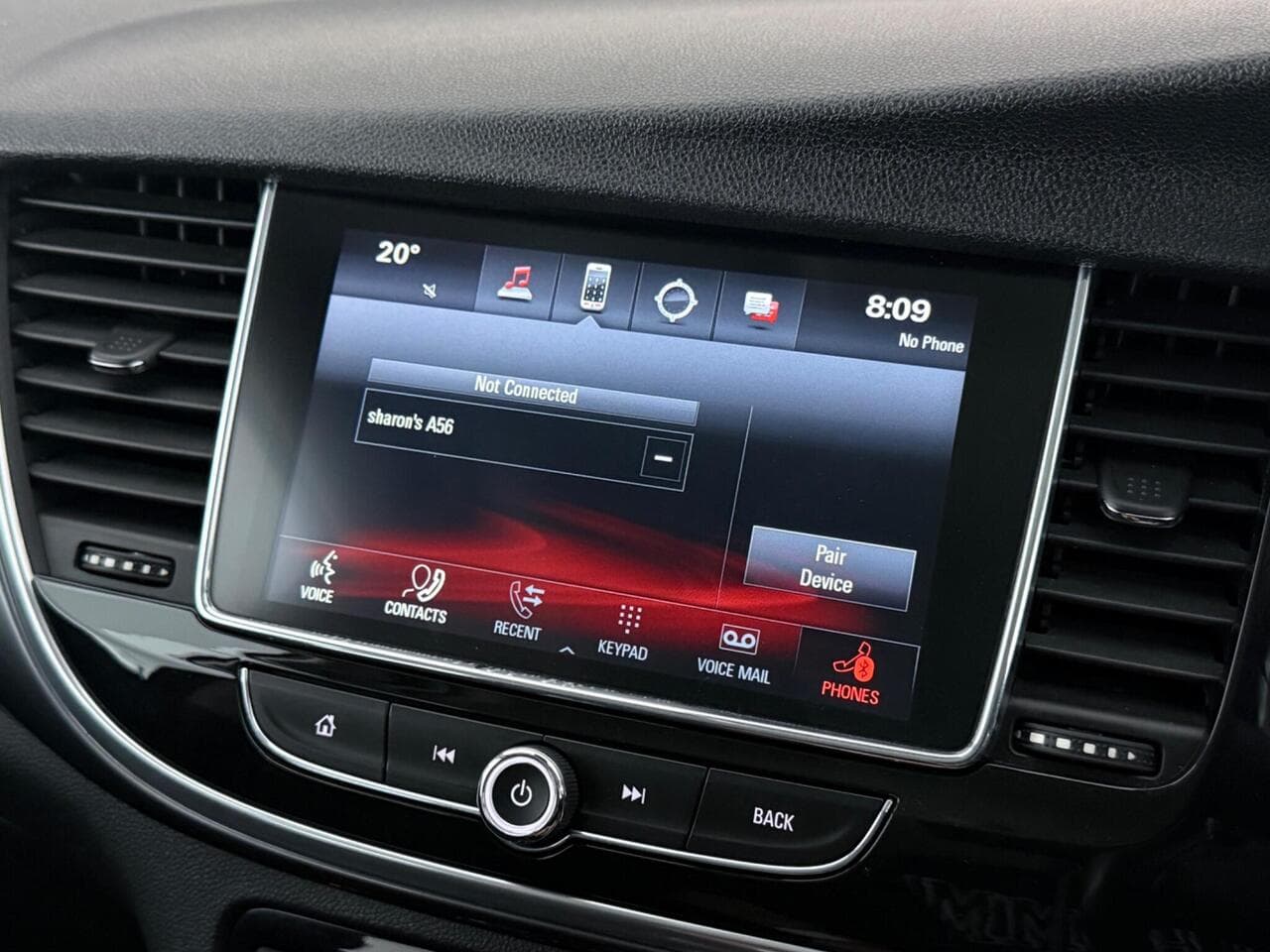 Vauxhall Mokka X thumbnail Infotainment System