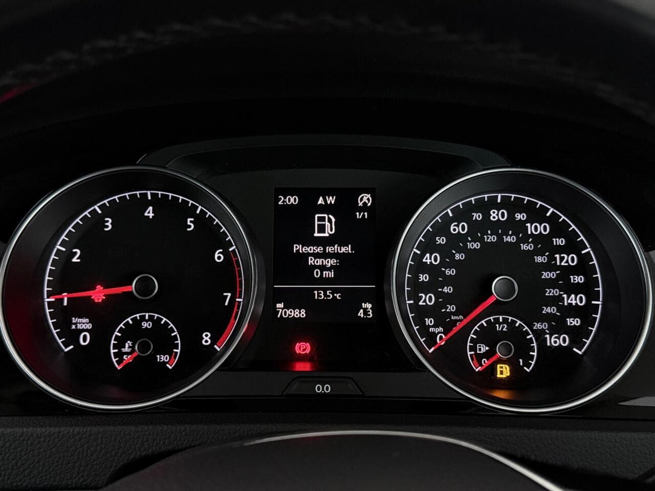 Volkswagen Golf thumbnail Driver Instruments