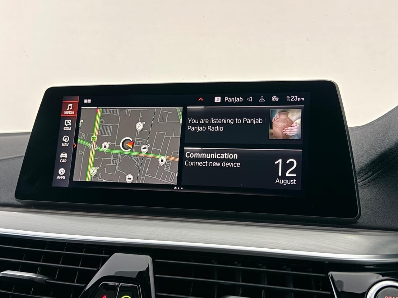 BMW 5 Series thumbnail Infotainment System