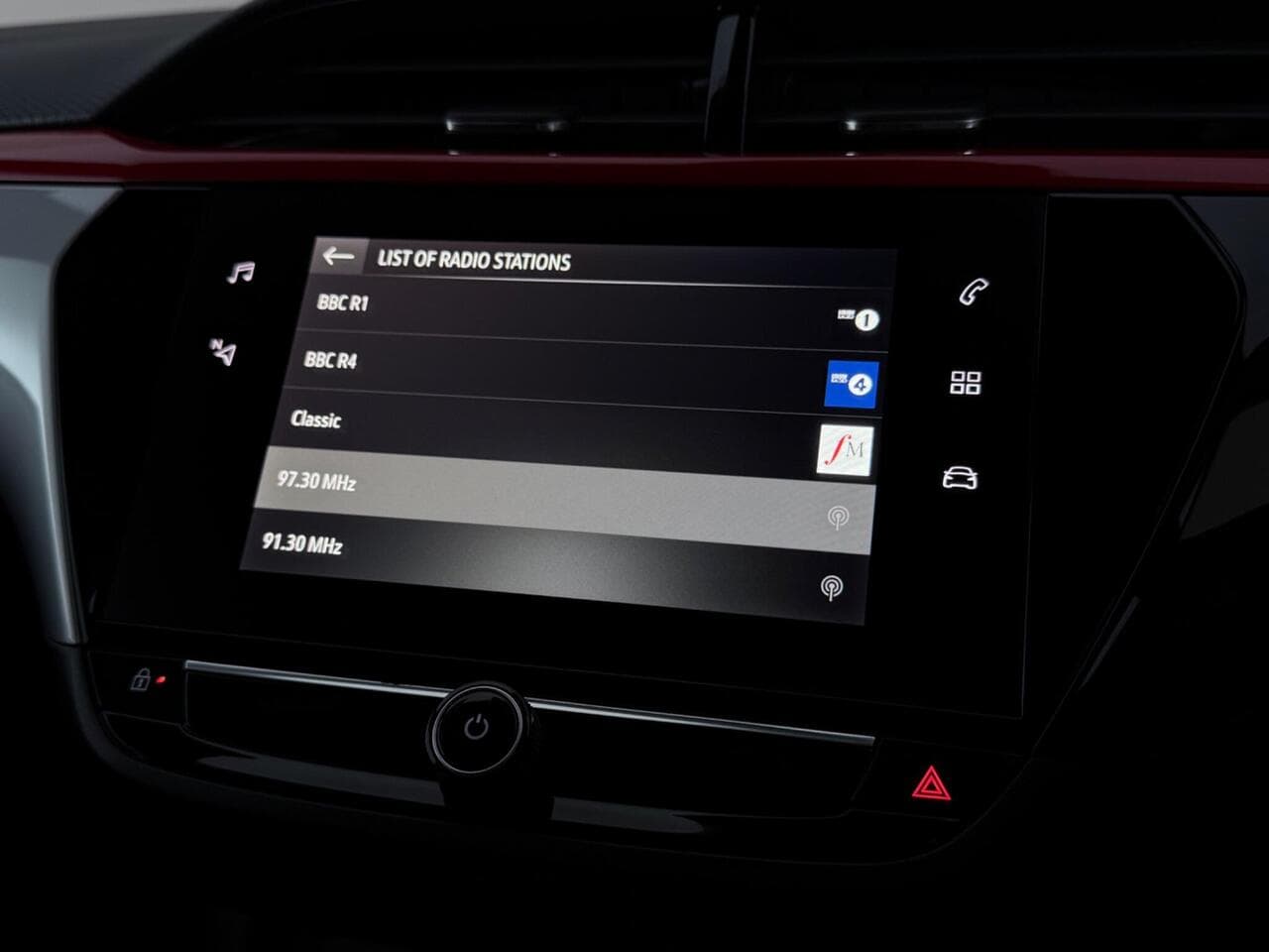 Vauxhall Corsa thumbnail Infotainment System