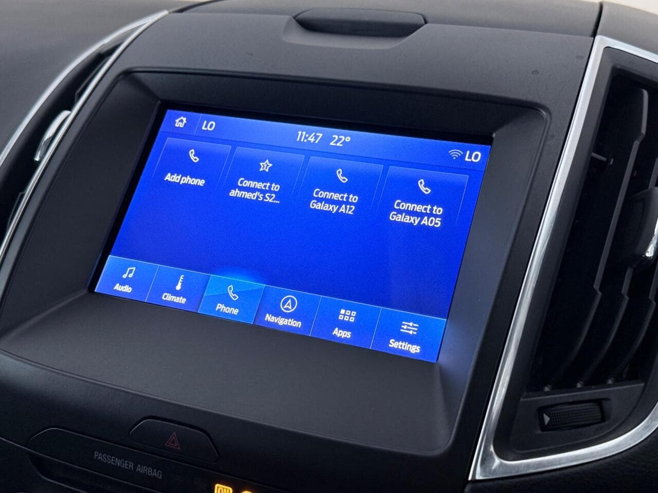 Ford Galaxy thumbnail Infotainment System