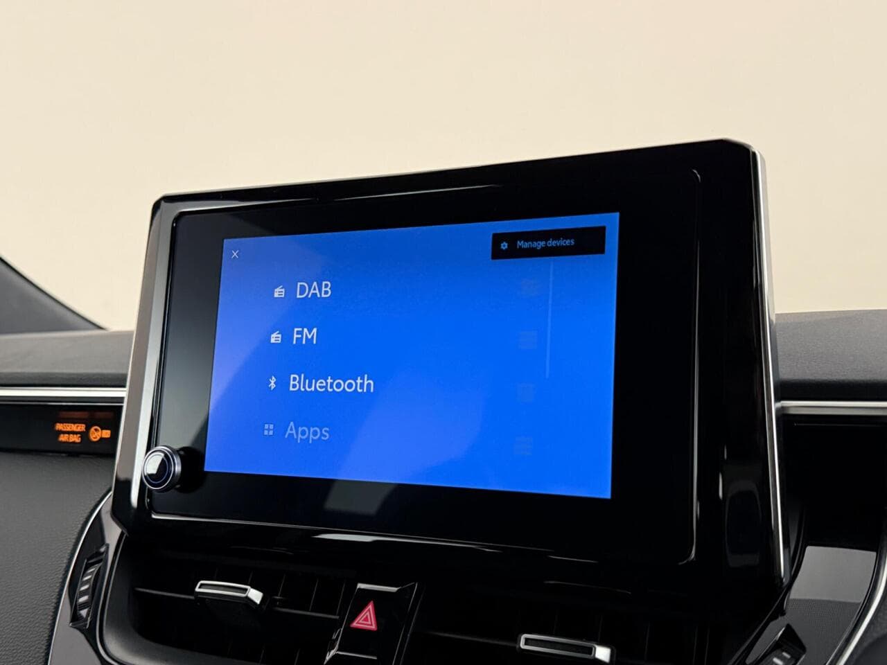 Toyota Corolla thumbnail Infotainment System