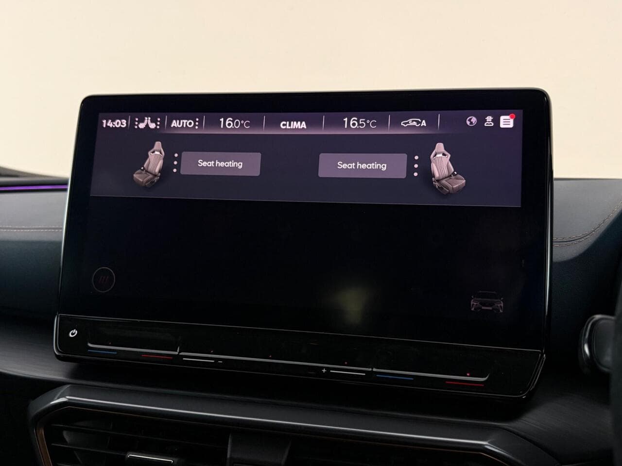 CUPRA Formentor thumbnail Infotainment System