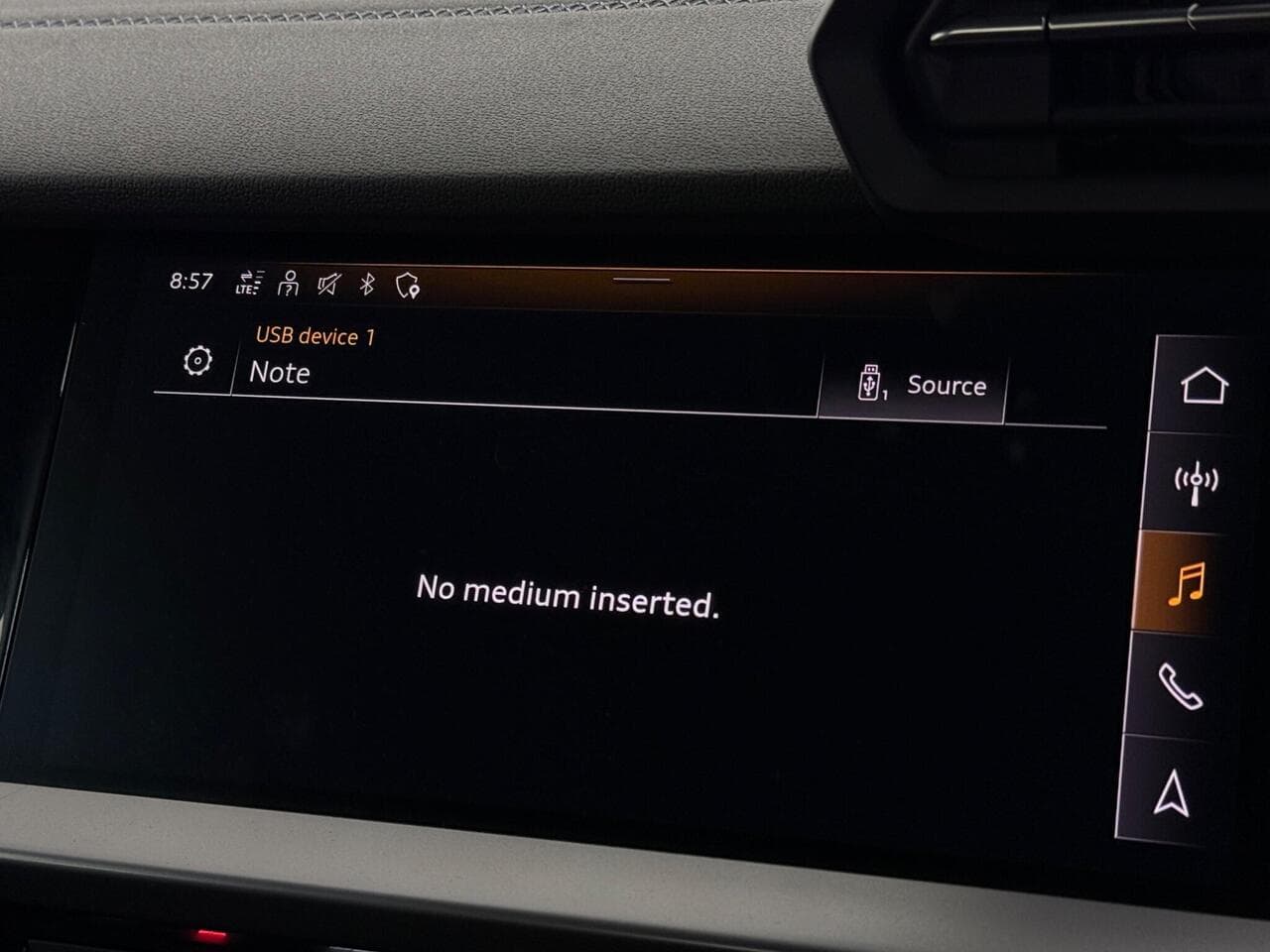 Audi A3 thumbnail Infotainment System