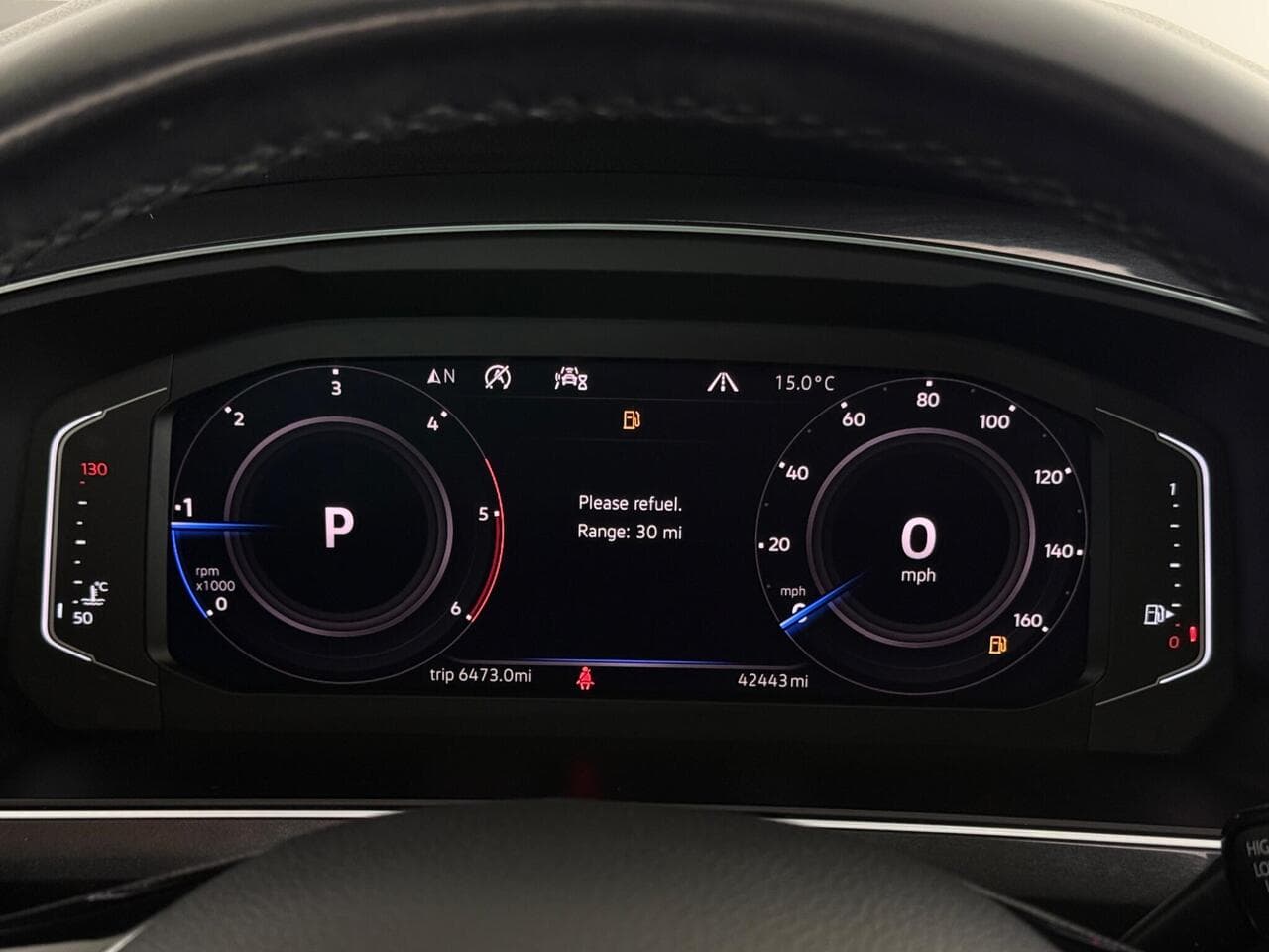 Volkswagen Tiguan thumbnail Driver Instruments