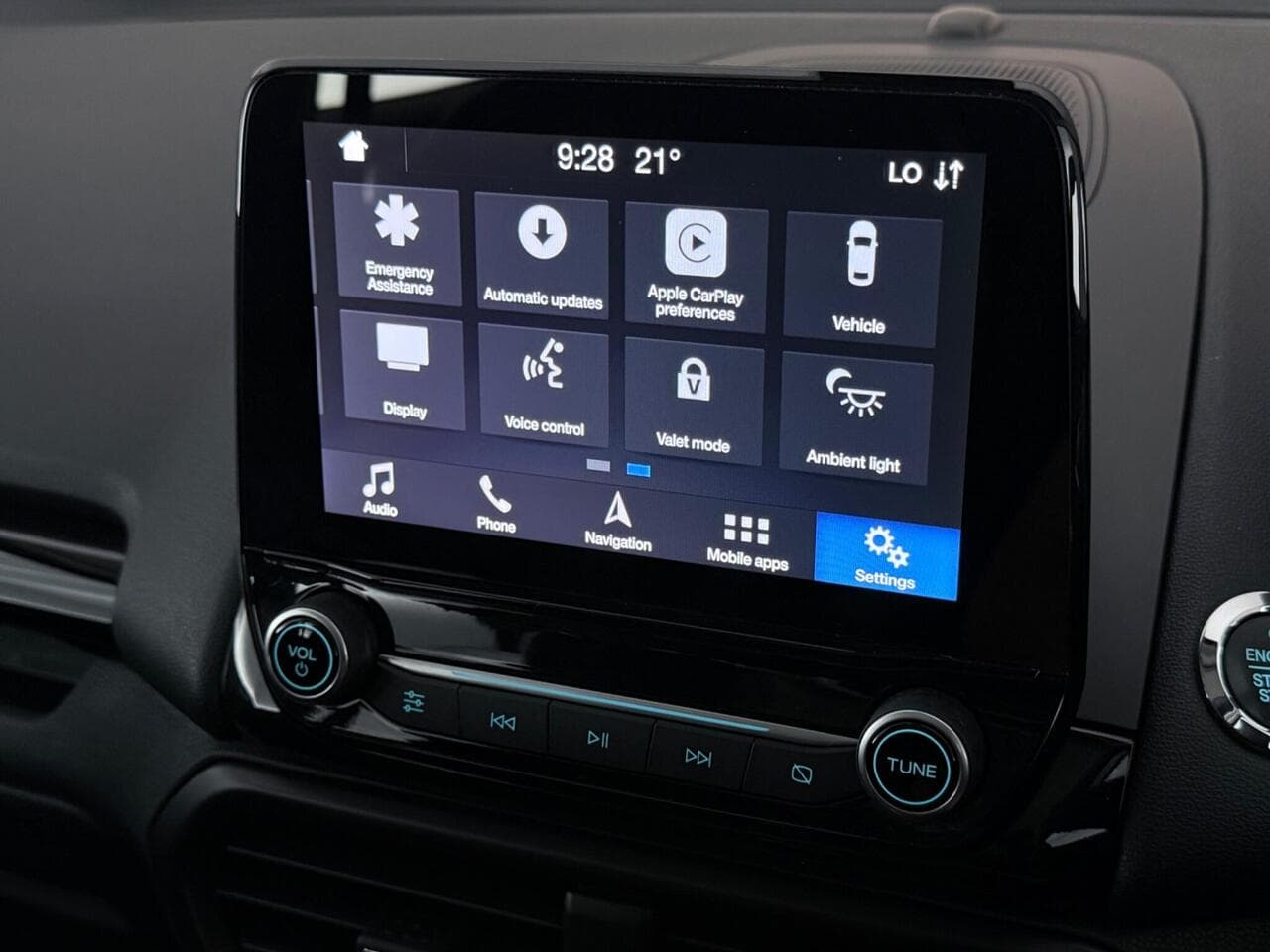 Ford EcoSport thumbnail Infotainment System