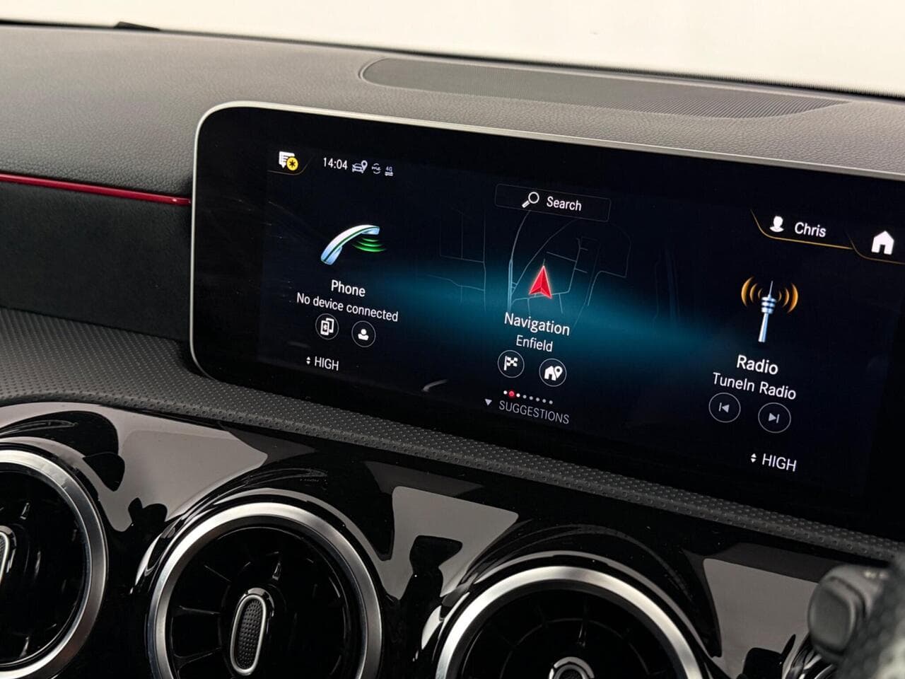 Mercedes-Benz A Class thumbnail Infotainment System