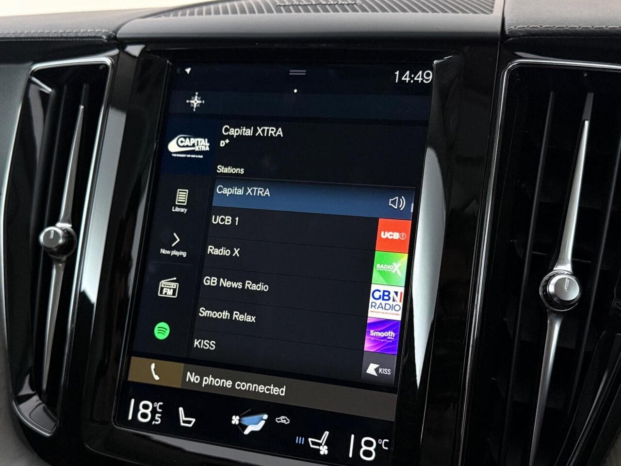 Volvo XC60 thumbnail Infotainment System