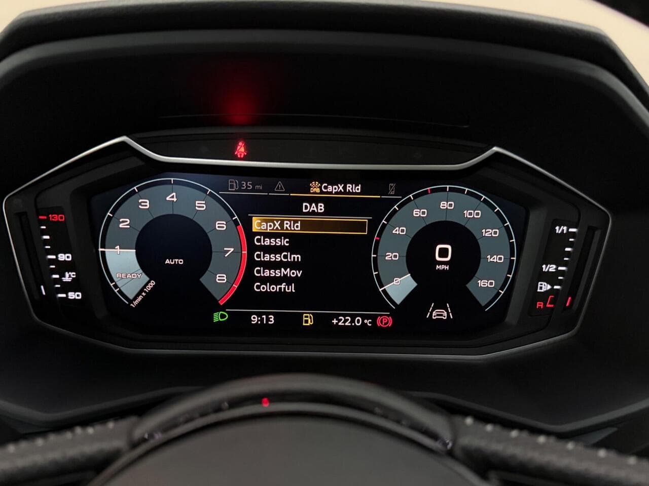 Audi A1 thumbnail Driver Instruments