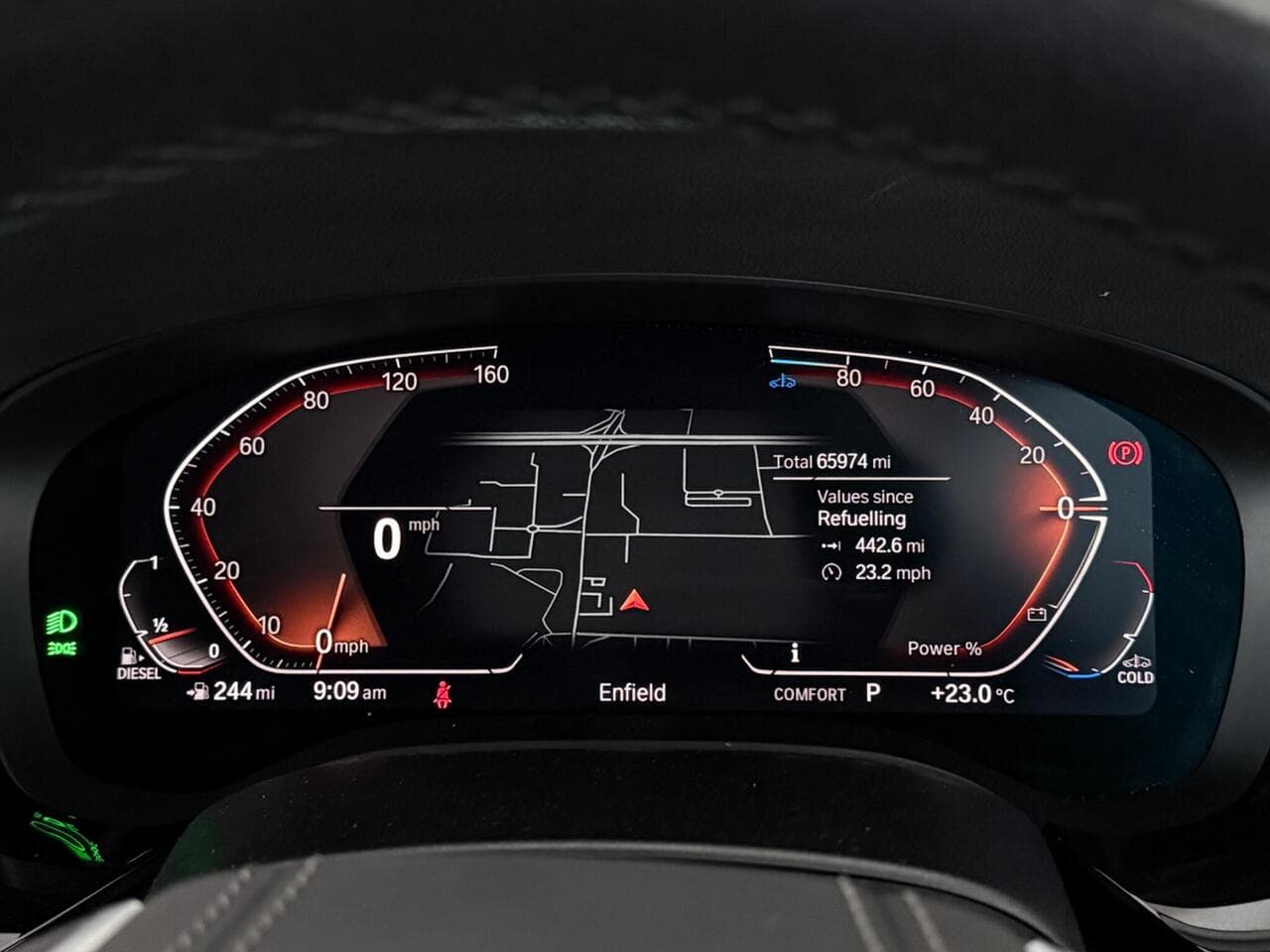 BMW 5 Series thumbnail Driver Instruments