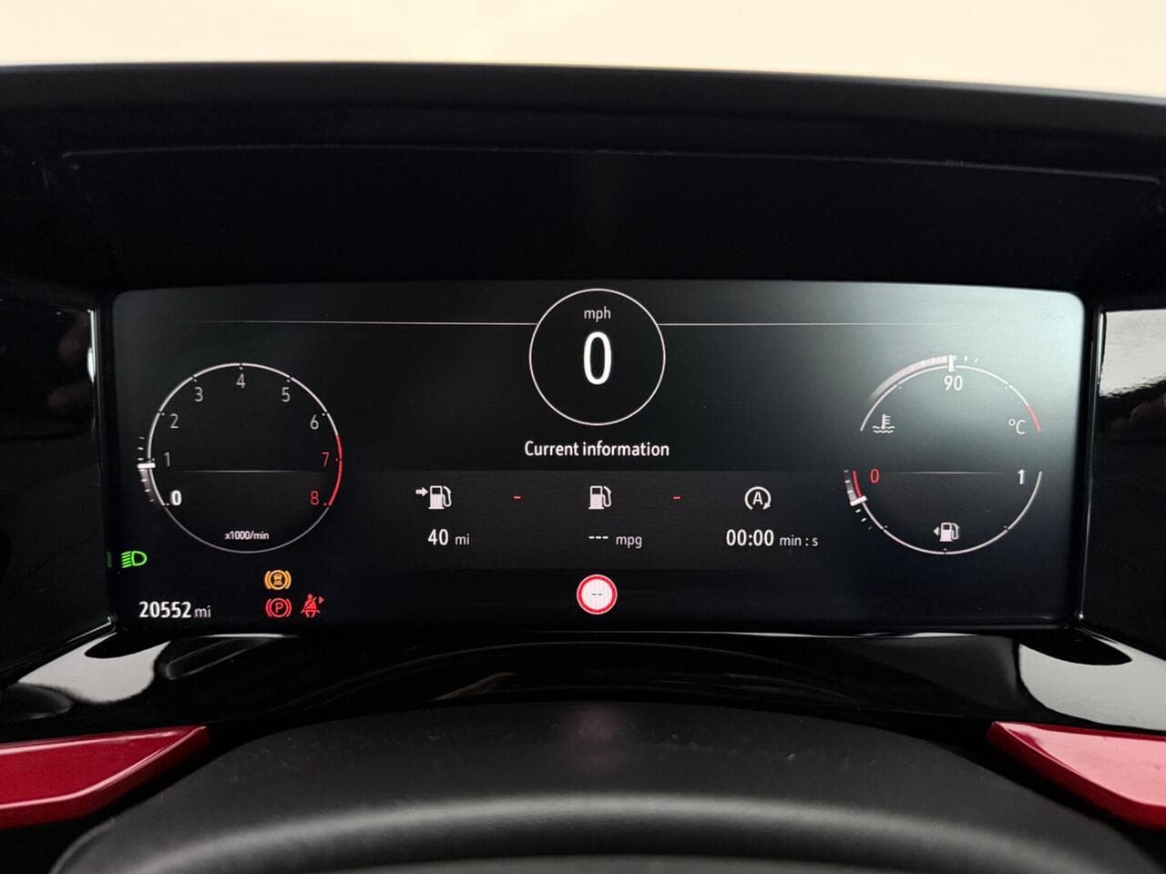 Vauxhall Mokka thumbnail Driver Instruments