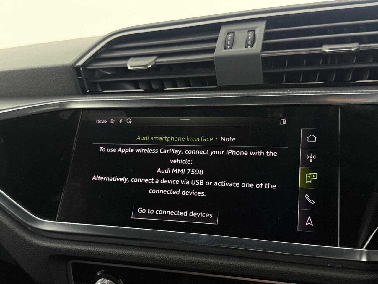 Audi Q3 thumbnail Infotainment System