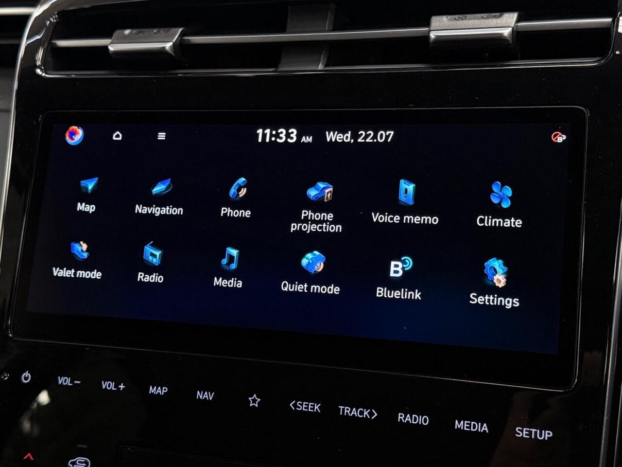 Hyundai TUCSON thumbnail Infotainment System