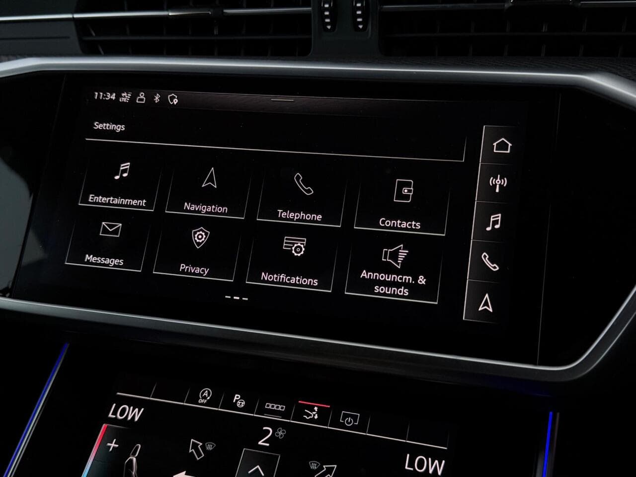 Audi A7 thumbnail Infotainment System