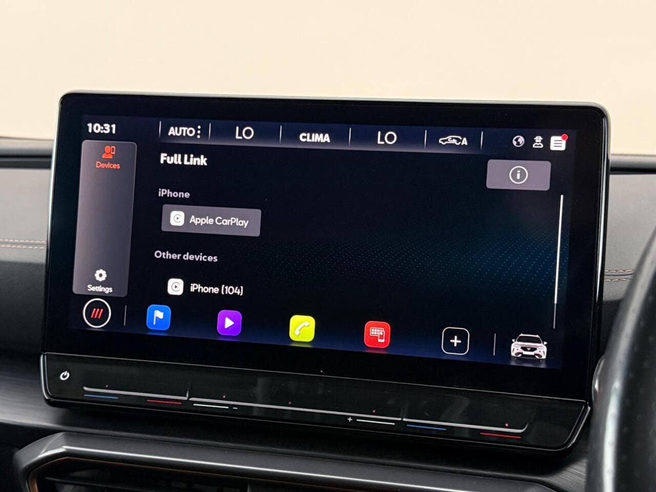 CUPRA Formentor thumbnail Infotainment System