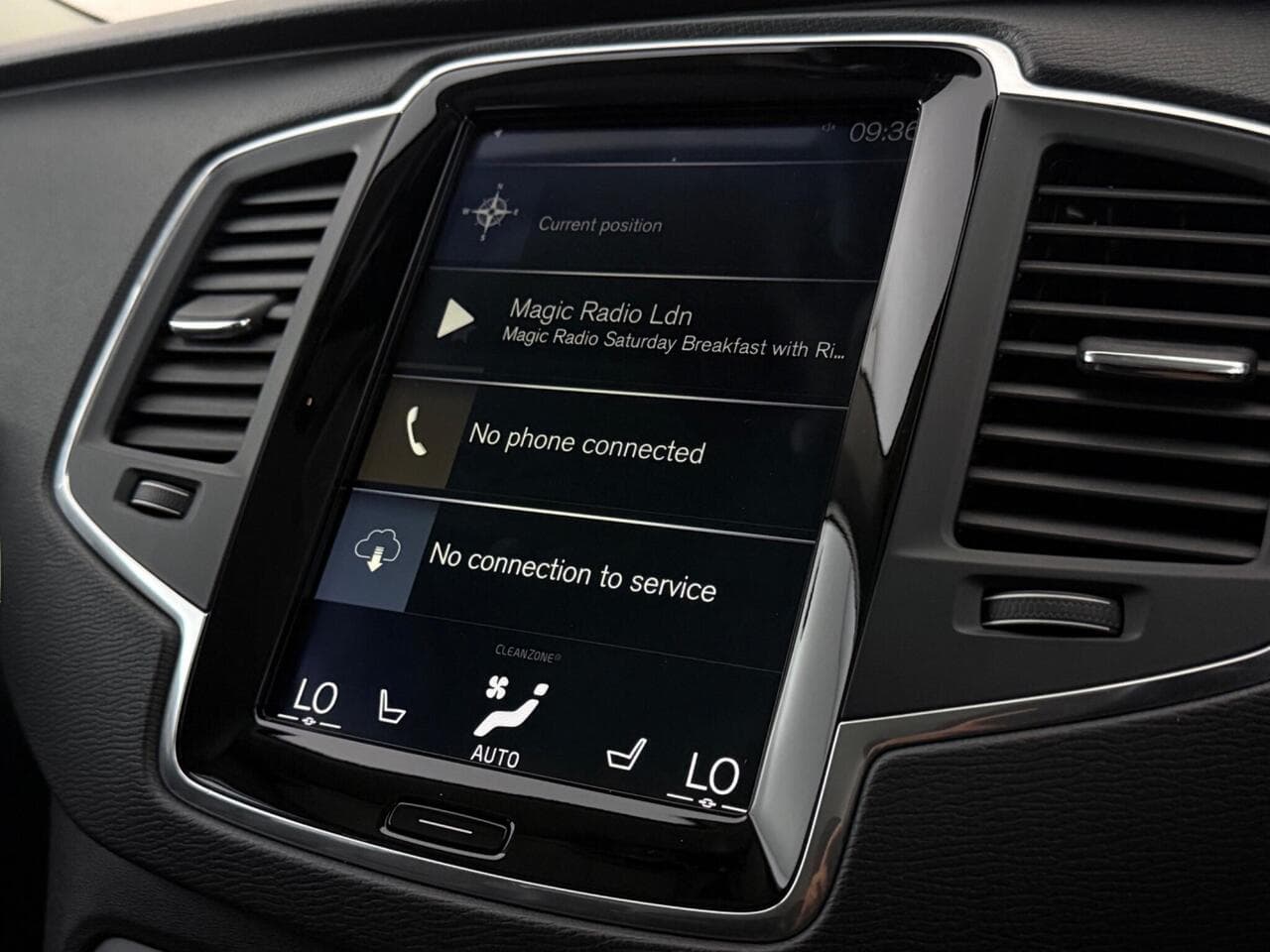Volvo XC90 thumbnail Infotainment System