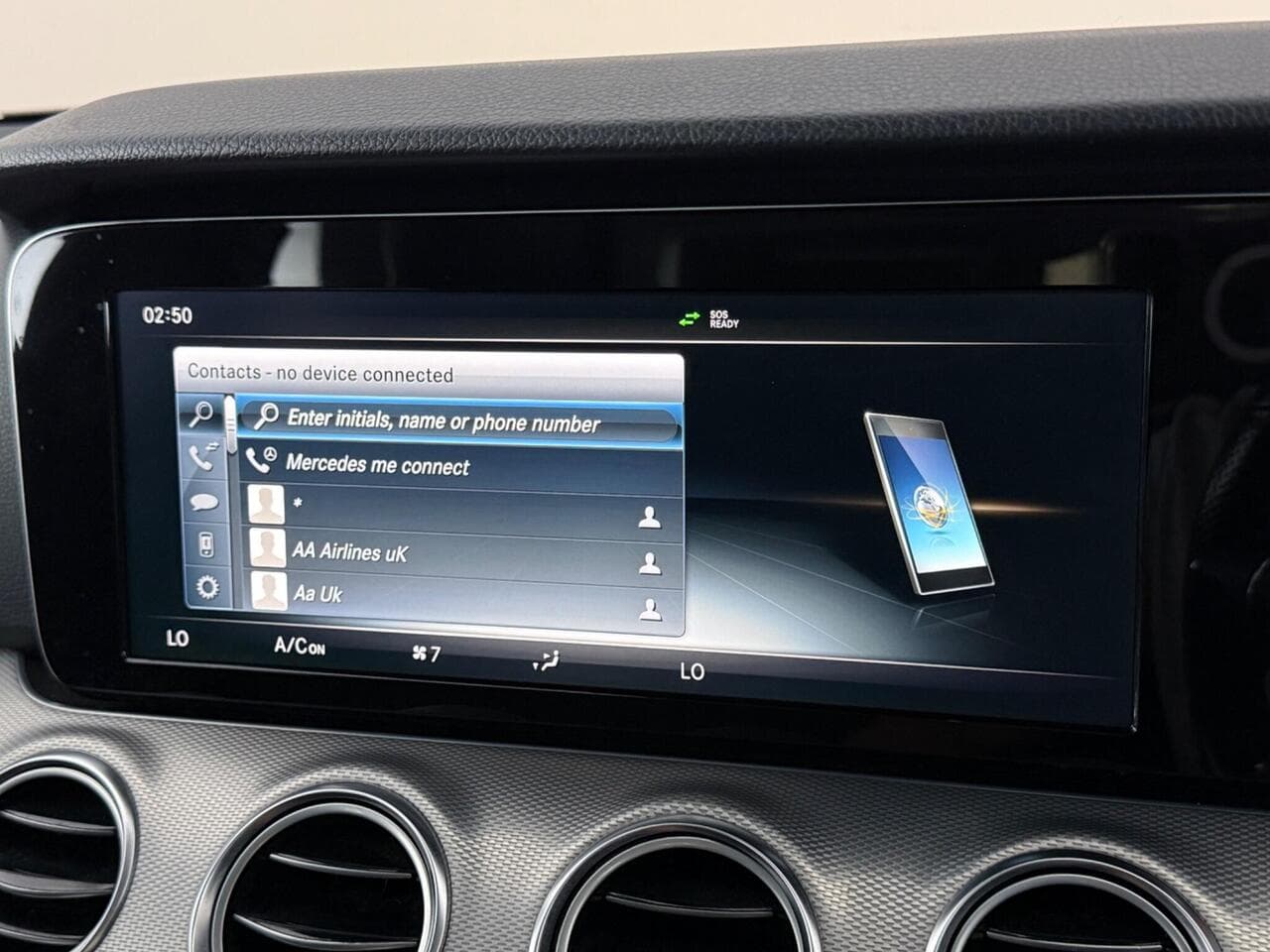 Mercedes-Benz E Class thumbnail Infotainment System