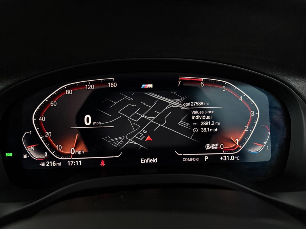 BMW X3 thumbnail Driver Instruments