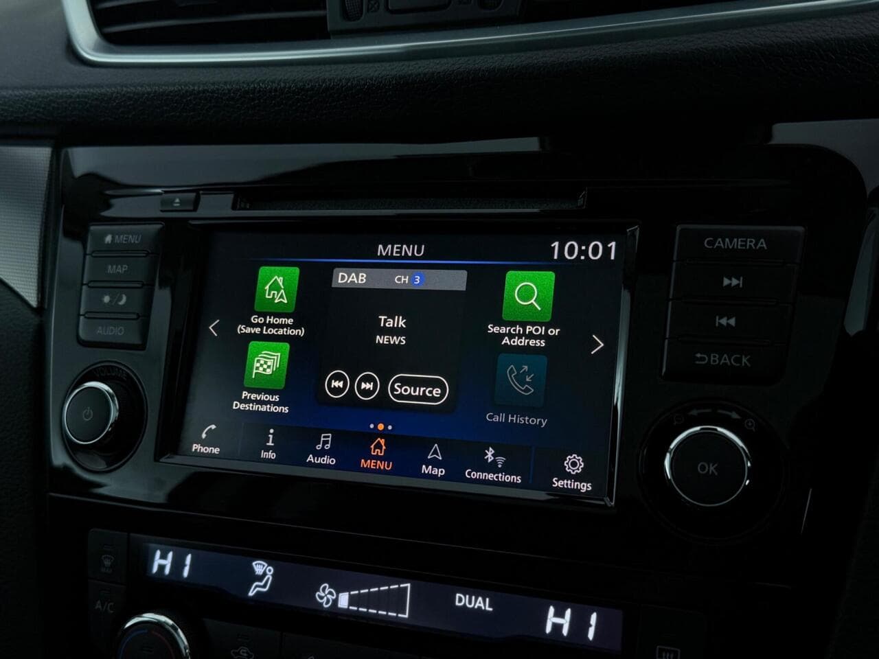 Nissan Qashqai thumbnail Infotainment System
