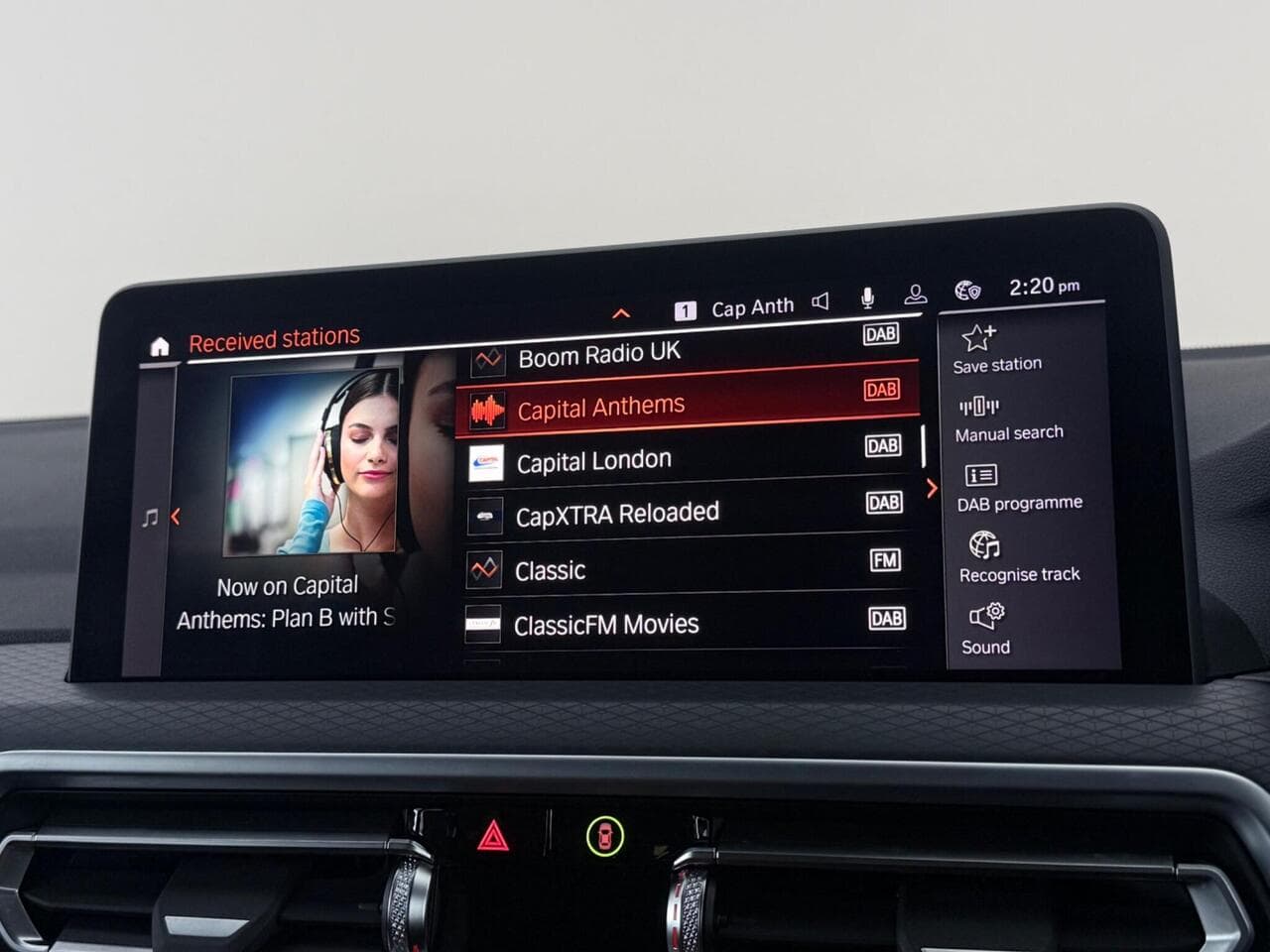 BMW X3 thumbnail Infotainment System