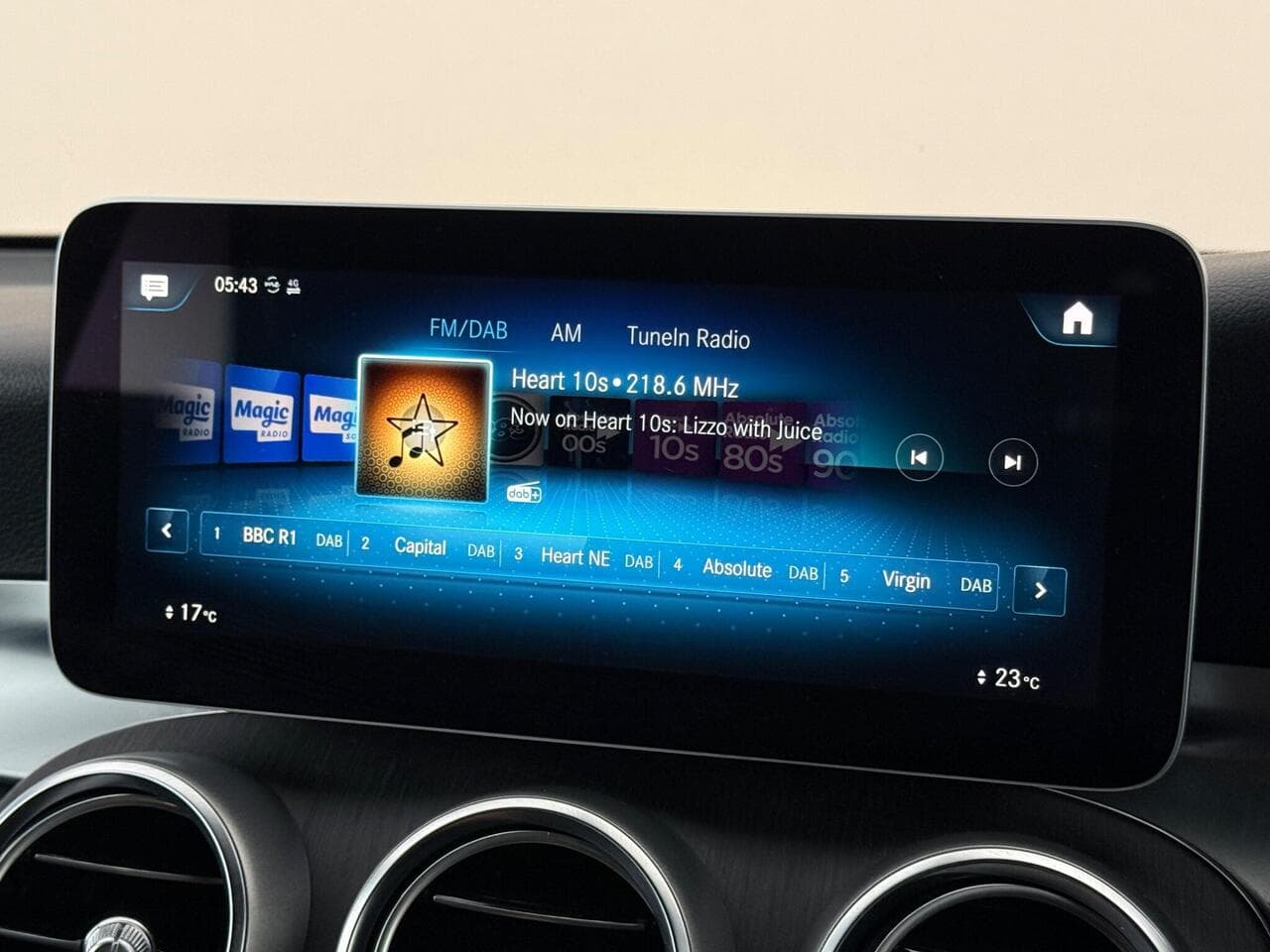 Mercedes-Benz GLC thumbnail Infotainment System