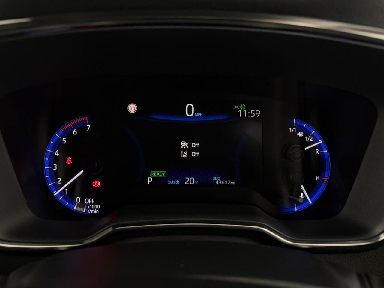 Toyota Corolla thumbnail Driver Instruments
