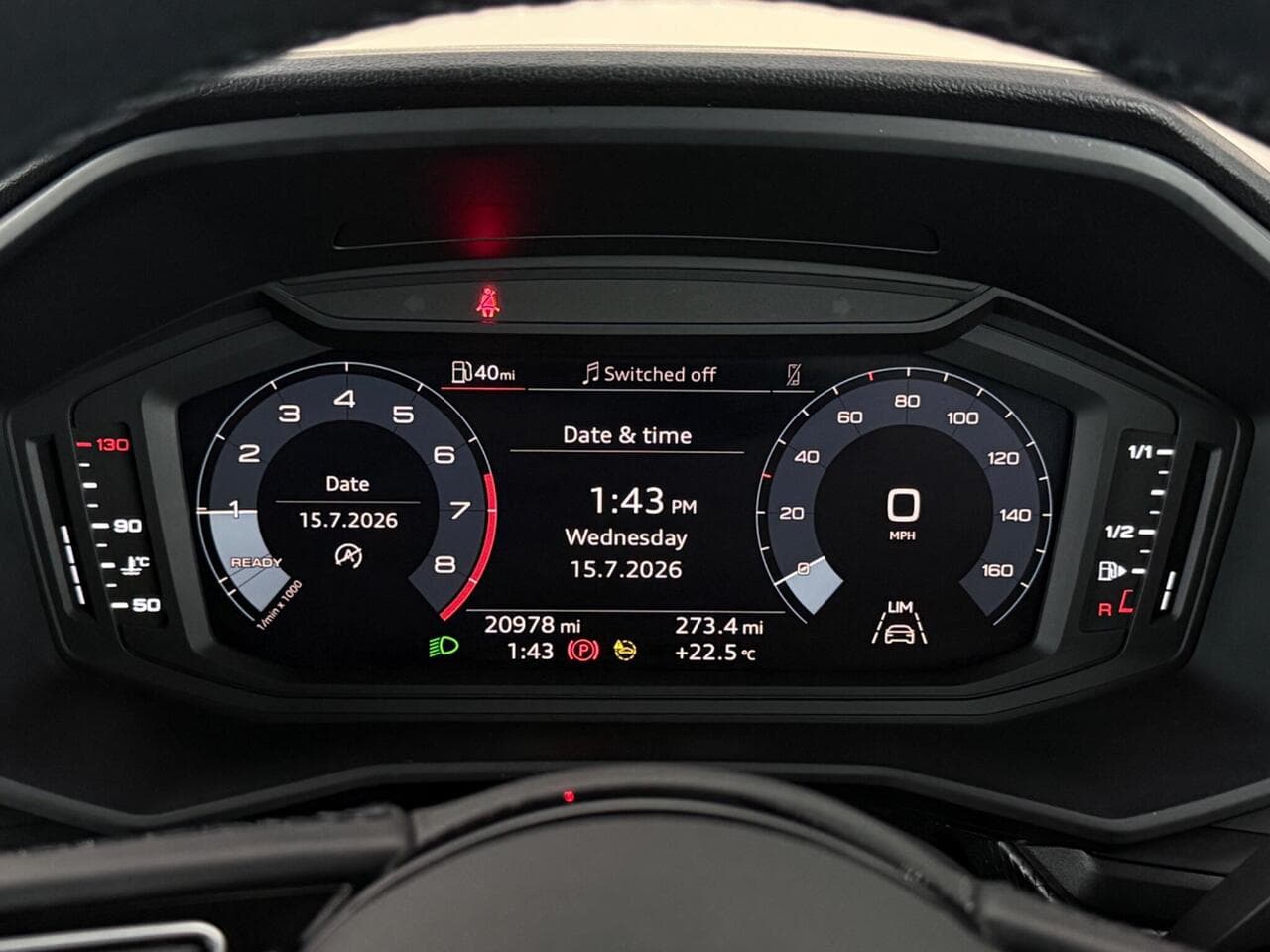 Audi A1 thumbnail Driver Instruments