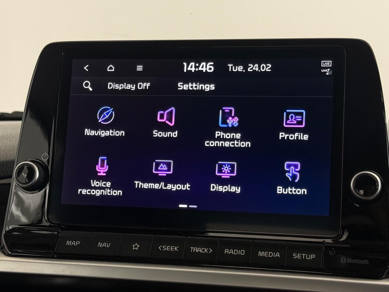 Kia Picanto thumbnail Infotainment System