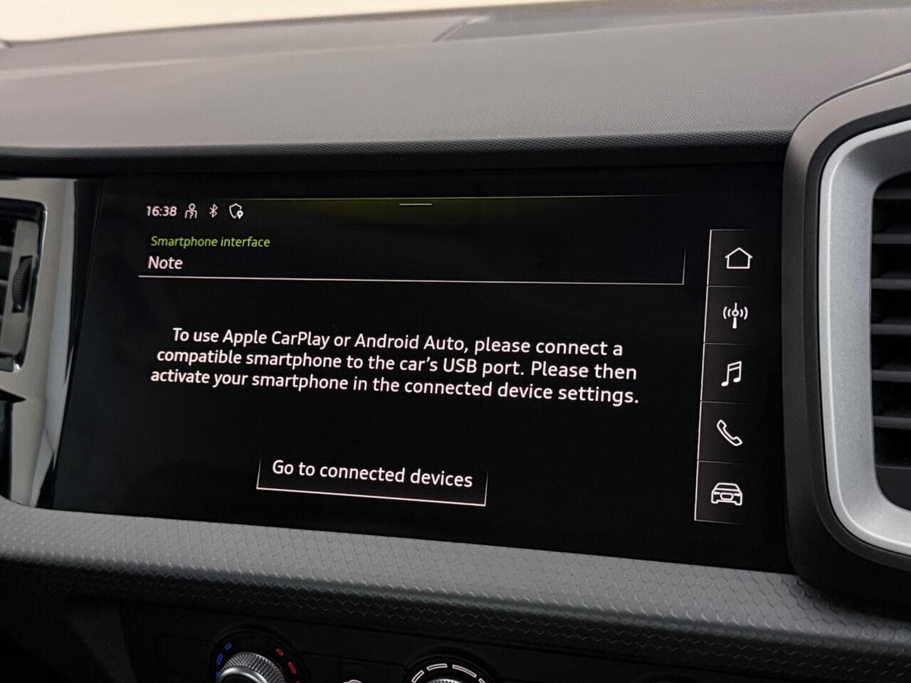 Audi A1 thumbnail Infotainment System