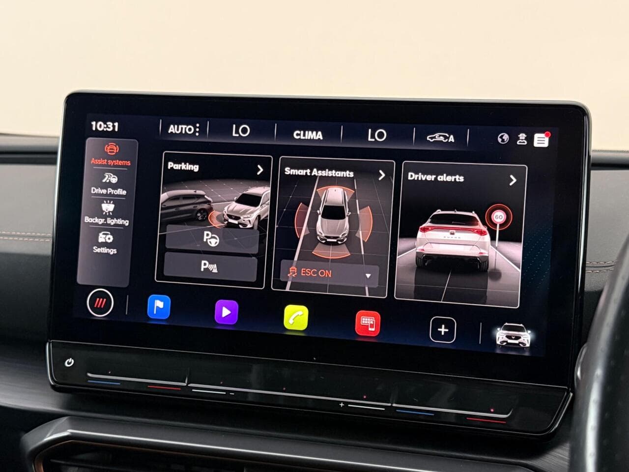 CUPRA Formentor thumbnail Infotainment System