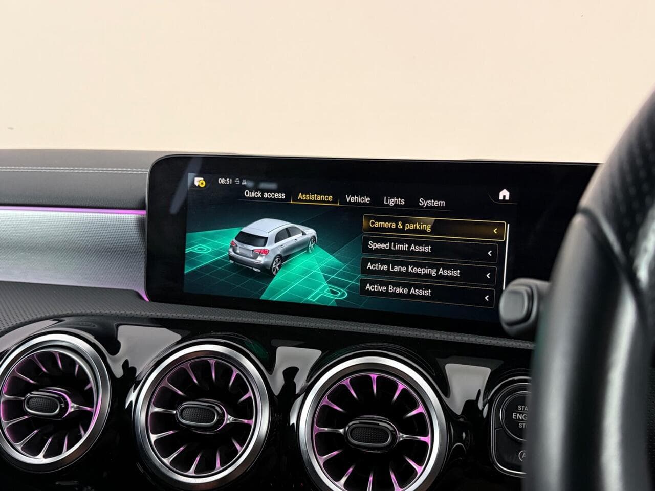 Mercedes-Benz A Class thumbnail Infotainment System
