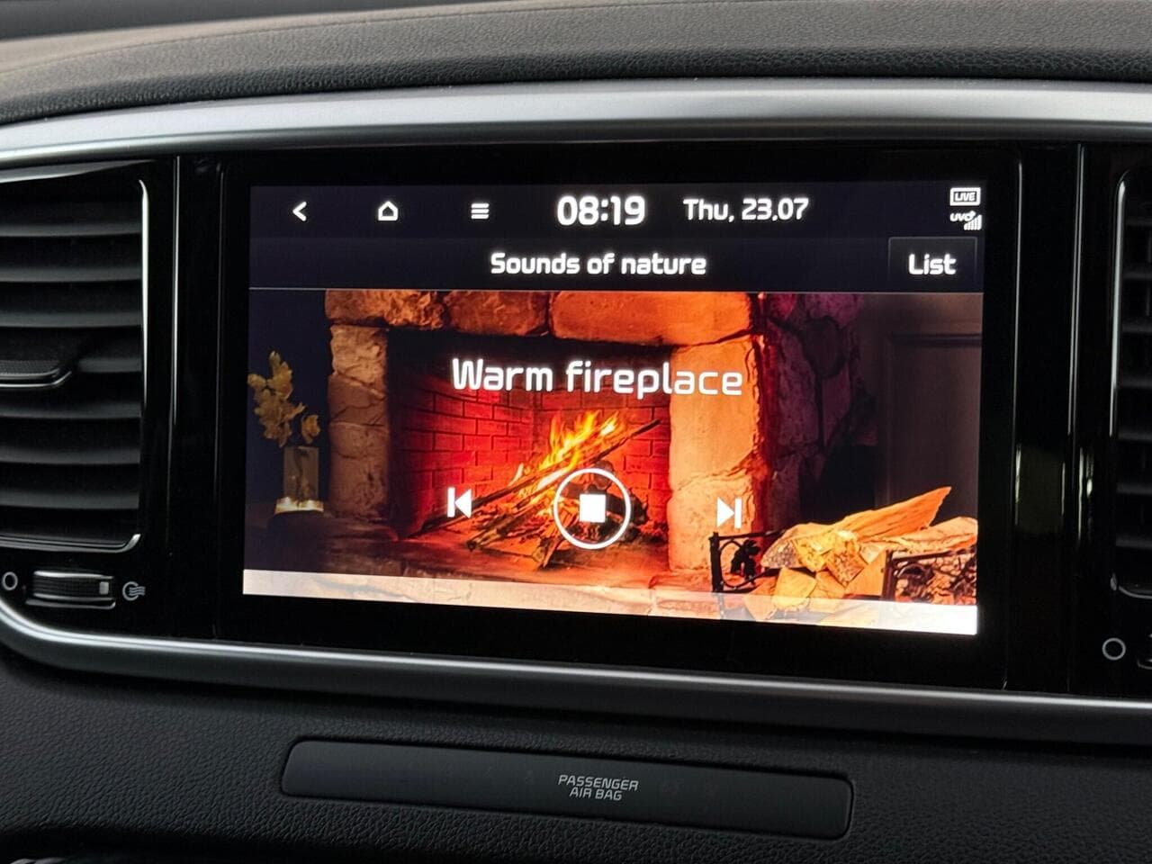 Kia Sportage thumbnail Infotainment System