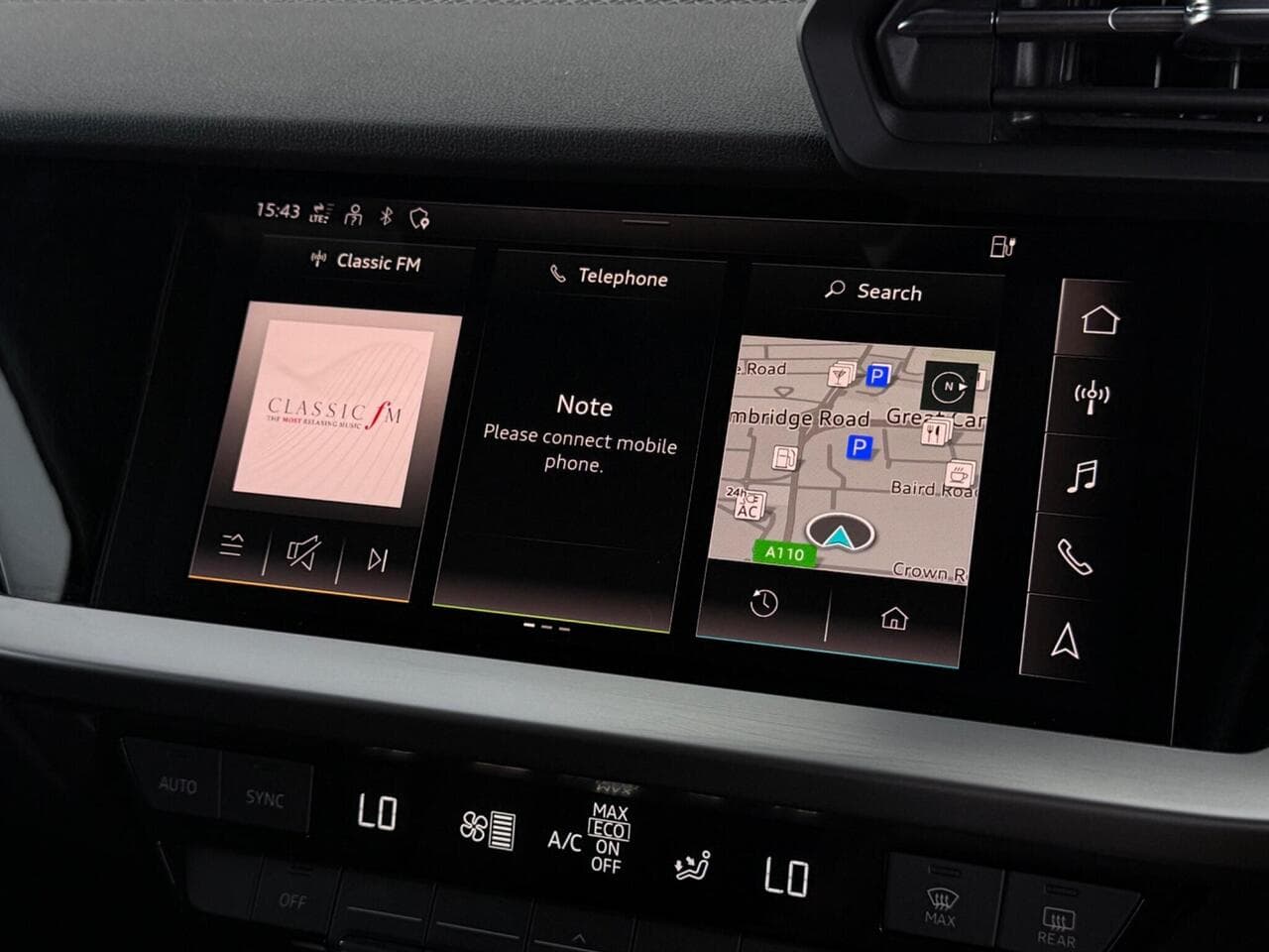 Audi A3 thumbnail Infotainment System