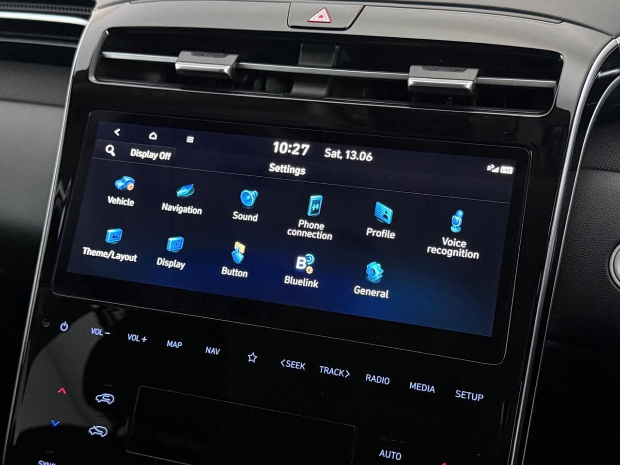 Hyundai TUCSON thumbnail Infotainment System