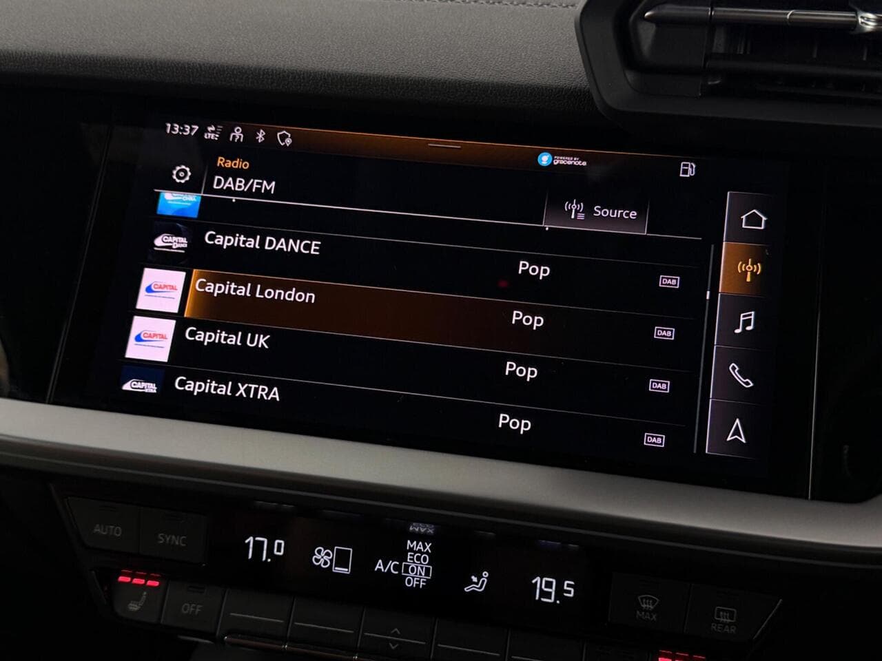 Audi A3 thumbnail Infotainment System