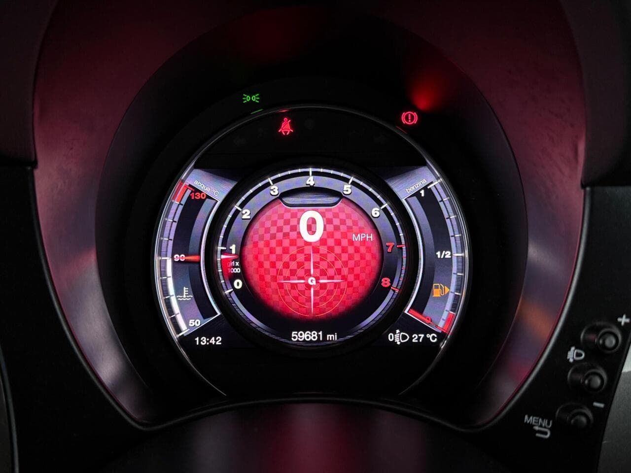 Abarth 595 thumbnail Driver Instruments