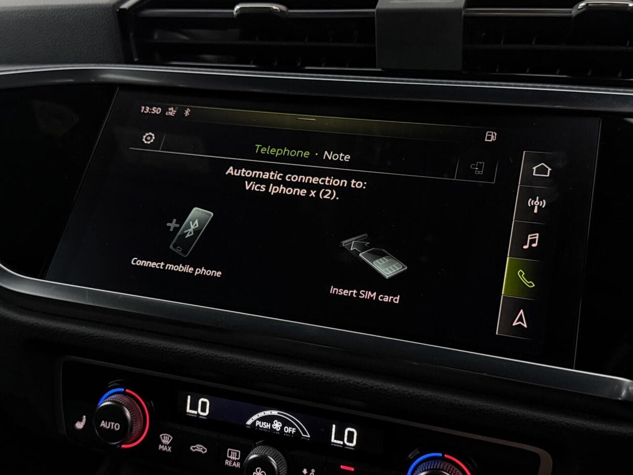 Audi Q3 thumbnail Infotainment System