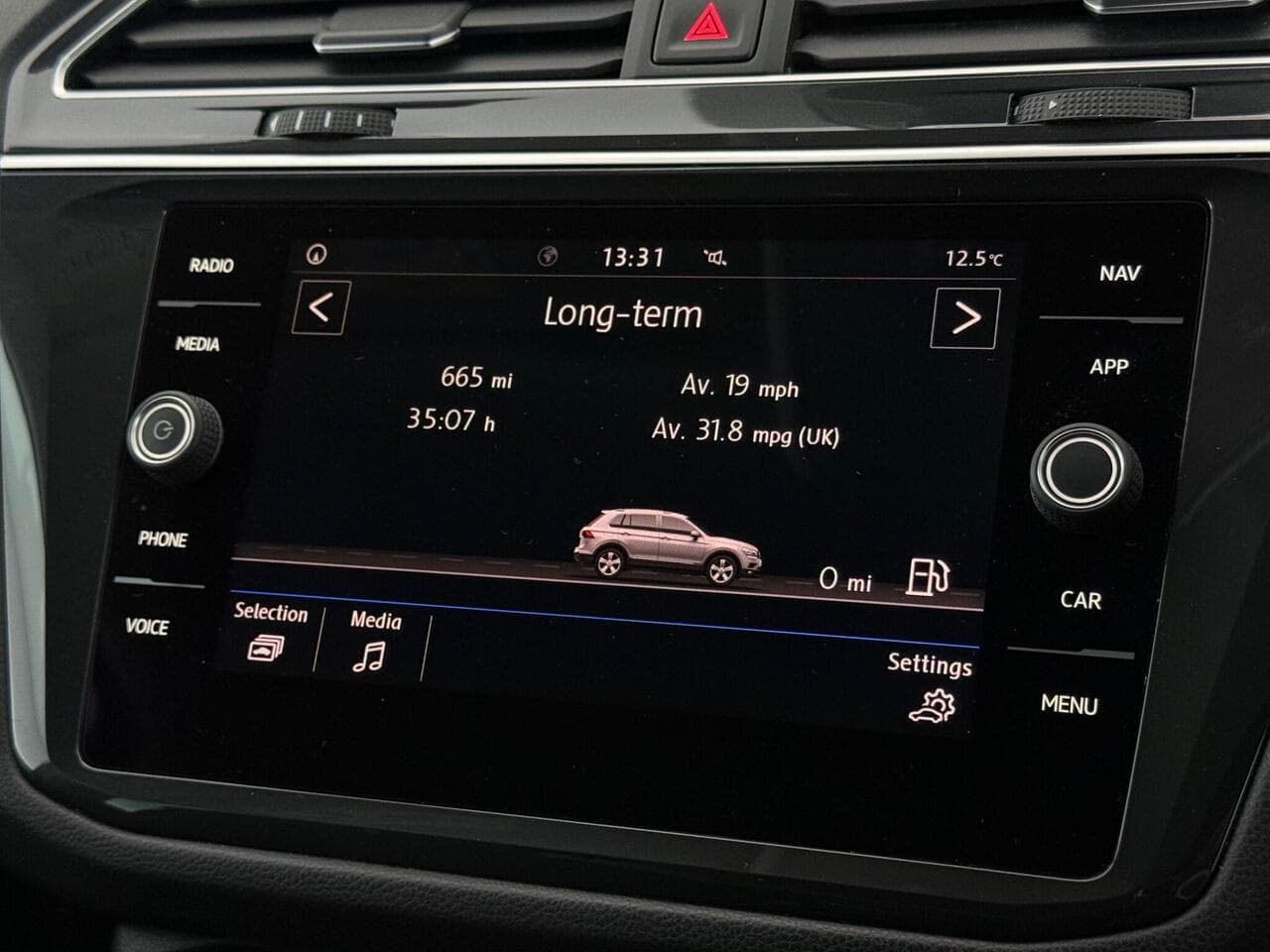 Volkswagen Tiguan thumbnail Infotainment System