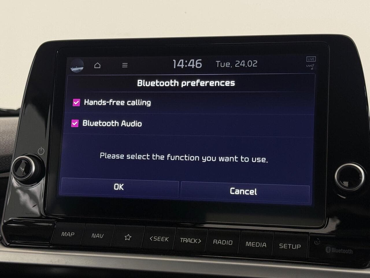 Kia Picanto thumbnail Infotainment System