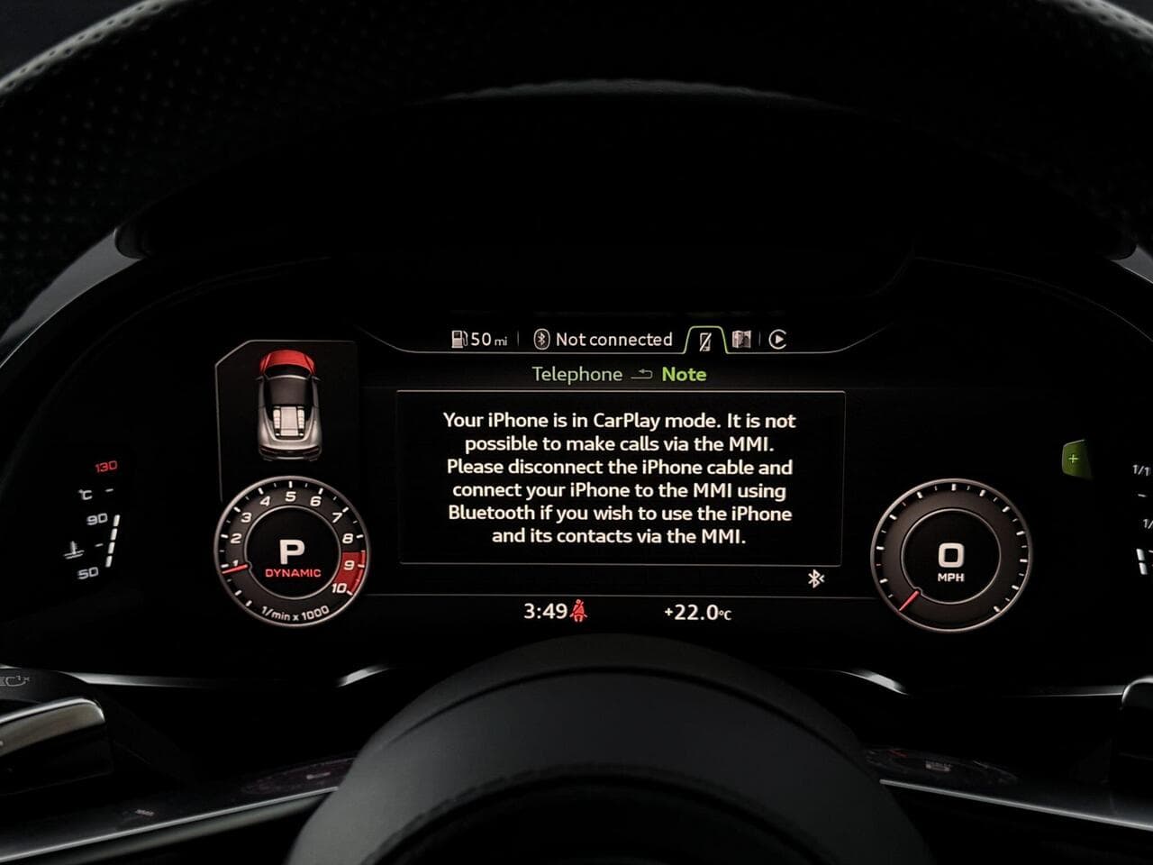 Audi R8 thumbnail Driver Instruments