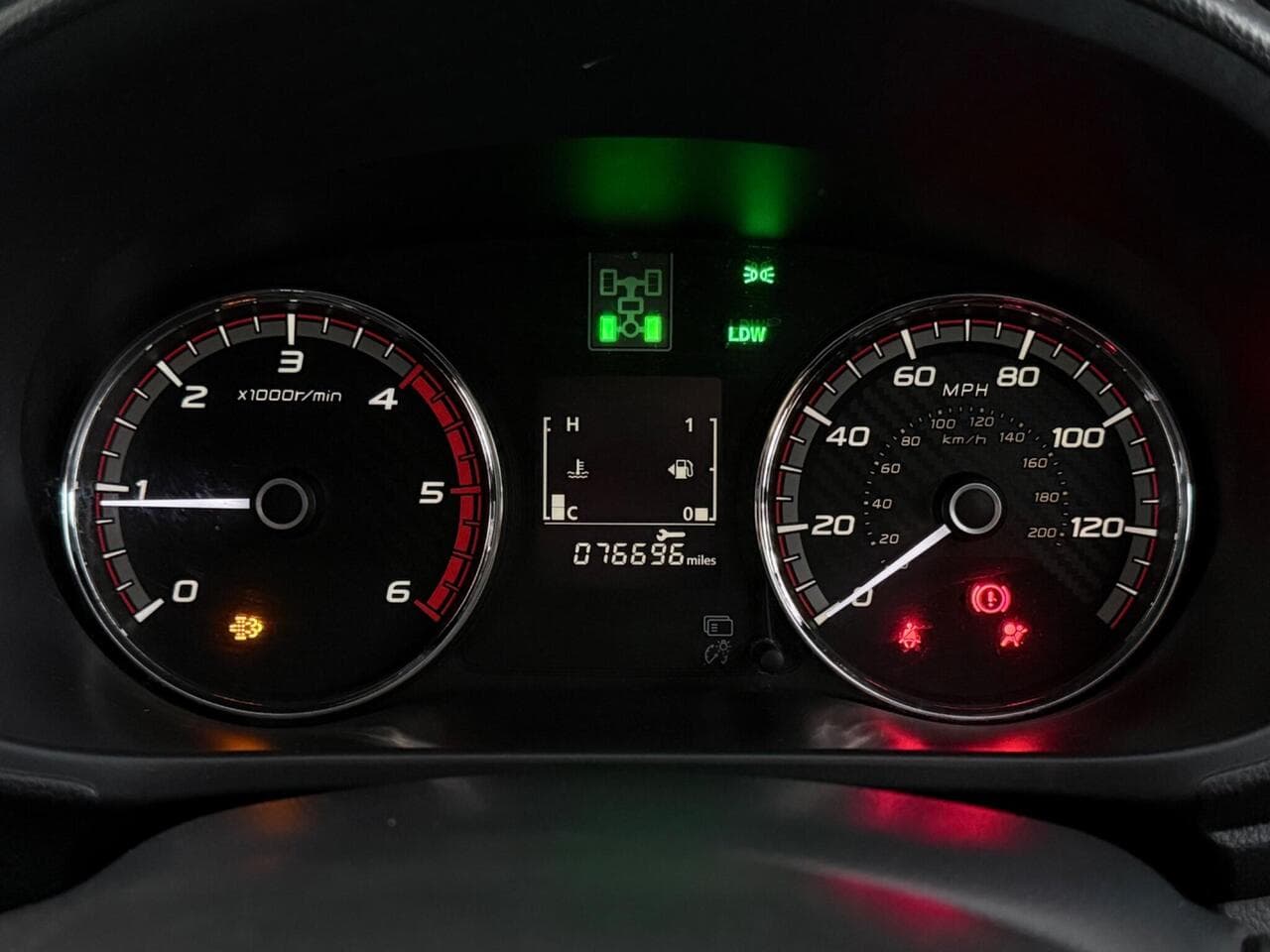 Mitsubishi L200 thumbnail Driver Instruments