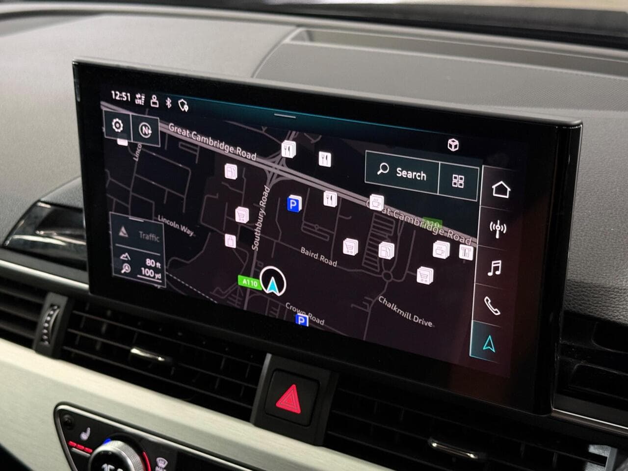 Audi A4 thumbnail Infotainment System